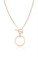 Цепочка с кулоном круг 4067-3DK