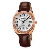 Часы наручные Skmei женские кварцевые 2183rose-gold-brown