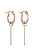 Серьги кольца со съемной частью 5030-4 DK