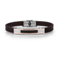 Браслет мужской из натуральной кожи 2100-02DK