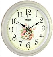 Настенные часы Mirron круглые белые F510ABZT