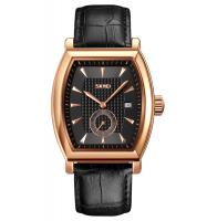 Часы наручные Skmei мужские кварцевые 9306rose-gold-black