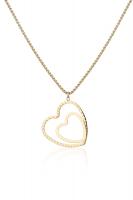 Цепочка с кулоном сердце 4053-2 DK