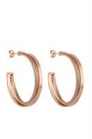 Серьги пусеты кольца 5020-4 DK