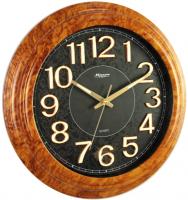 Настенные часы Mirron круглые коричневые F105BNMBL