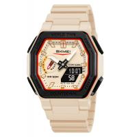 Часы наручные Skmei мужские электронные спортивные 2438beige