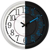 Настенные часы Mirron круглые серые M516ACB