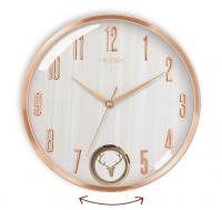 Настенные часы Mirron круглые с маятником P3268BZB