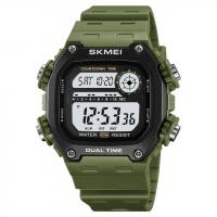 Часы наручные Skmei мужские электронные спортивные 2126army-green
