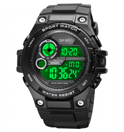 Часы наручные Skmei мужские электронные водонепронецаемые спортивные 1759black