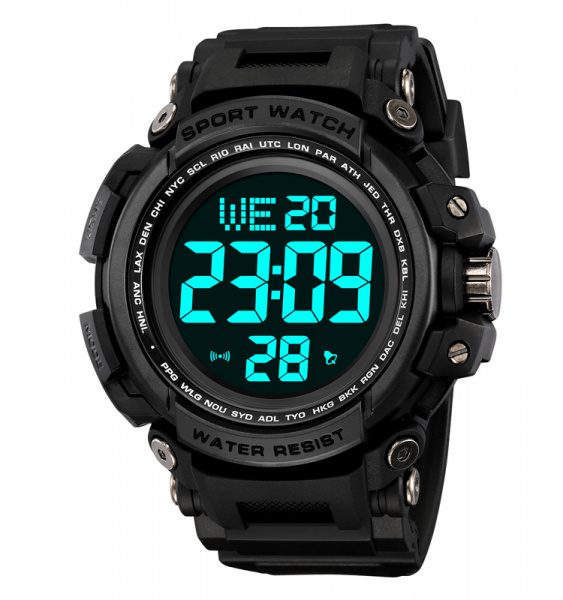 Часы наручные Skmei мужские электронные спортивные 2422black