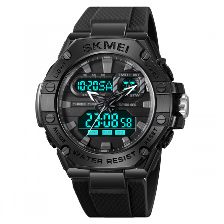 Часы наручные Skmei мужские электронные спортивные 2221black