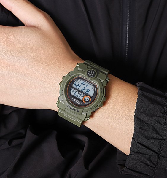 Часы наручные Skmei мужские электронные спортивные 2392green