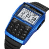 Часы наручные Skmei мужские электронные с калькулятором 2255blue