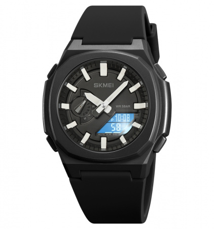 Часы наручные Skmei мужские электронные спортивные 2091black-grey-white