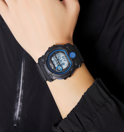 Часы наручные Skmei мужские электронные спортивные 2392black-blue