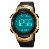 Часы наручные Skmei мужские электронные спортивные 2304black-gold