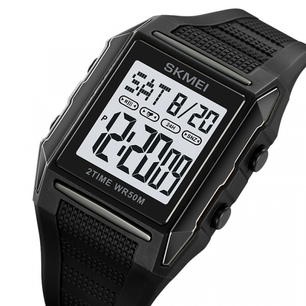 Часы наручные Skmei мужские электронные спортивные 2257black-white