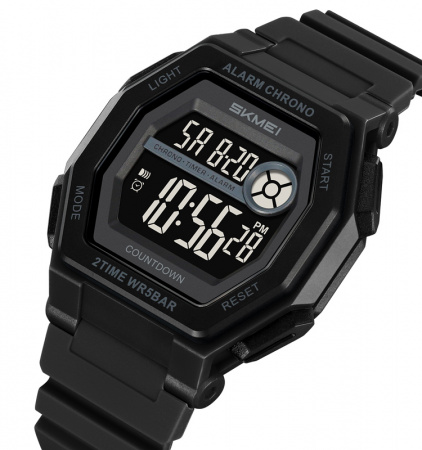 Часы наручные Skmei мужские электронные спортивные 2552black