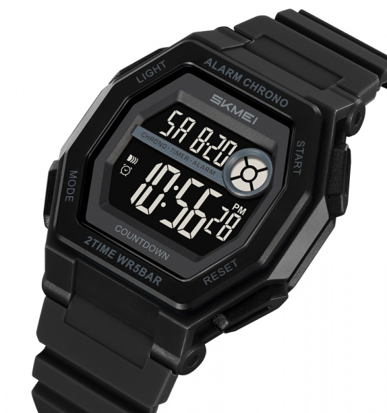 Часы наручные Skmei мужские электронные спортивные 2552black