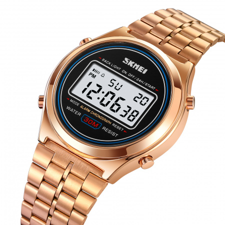 Часы наручные Skmei мужские электронные 2146rose-gold
