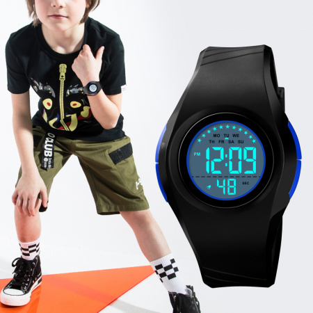 Часы наручные Skmei детские электронные спортивные 1556blue