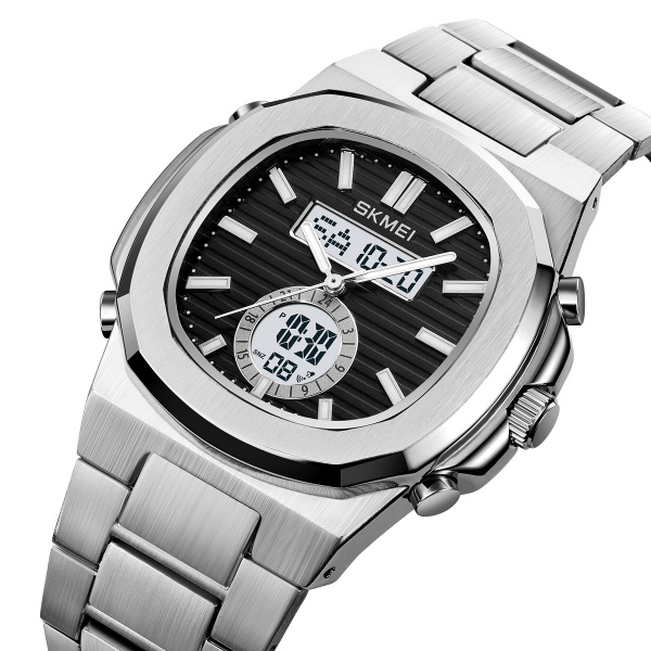 Часы наручные Skmei мужские электронные спортивные 2279silver-black