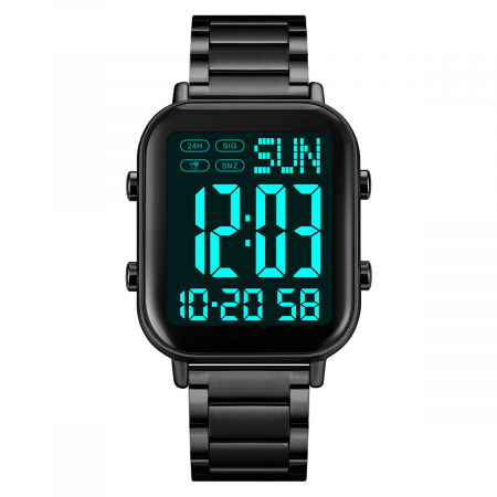 Часы наручные Skmei мужские электронные 2259black-black