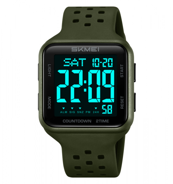 Часы наручные Skmei мужские электронные спортивные 2440green