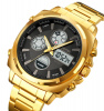 Часы наручные Skmei мужские электронные спортивные 1673gold-black