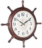 Настенные часы Mirron штурвал темно коричневые P8989ABDB