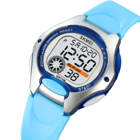 Часы наручные Skmei детские электронные спортивные 2129blue