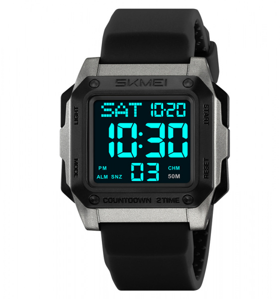 Часы наручные Skmei мужские электронные спортивные 2454titanium