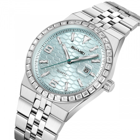 Часы наручные Skmei женские кварцевые 2655silver-blue