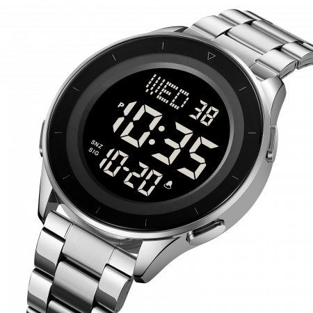 Часы наручные Skmei мужские электронные спортивные 2167silver-black