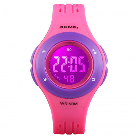 Часы наручные Skmei детские электронные спортивные 1455pink