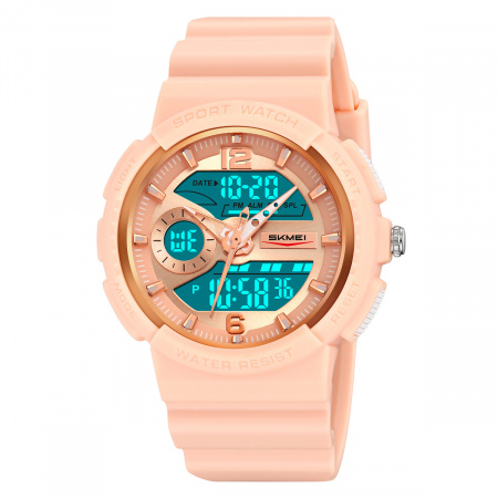 Часы наручные Skmei женские электронные спортивные 2477pink