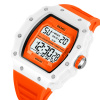 Часы наручные Skmei мужские электронные спортивные 2296white-orange