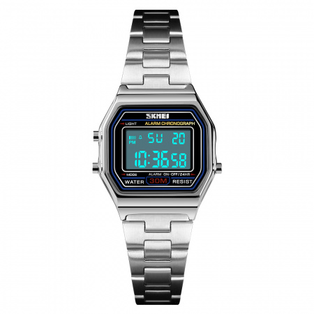 Часы наручные Skmei женские электронные 1415silver