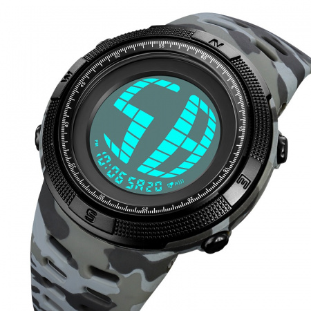 Часы наручные Skmei электронные 2076gray-camo-white