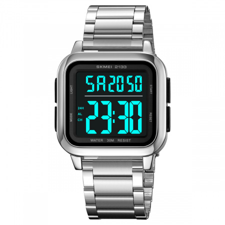 Часы наручные Skmei мужские электронные 2133silver