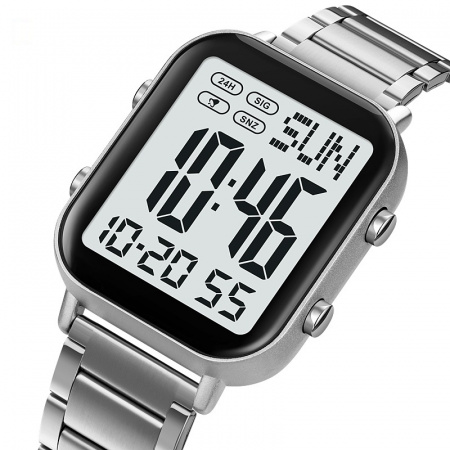 Часы наручные Skmei мужские электронные 2259silver-white