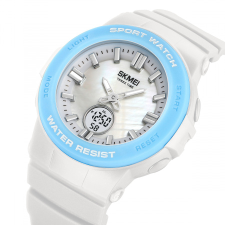 Часы наручные Skmei мужские электронные спортивные 2125white