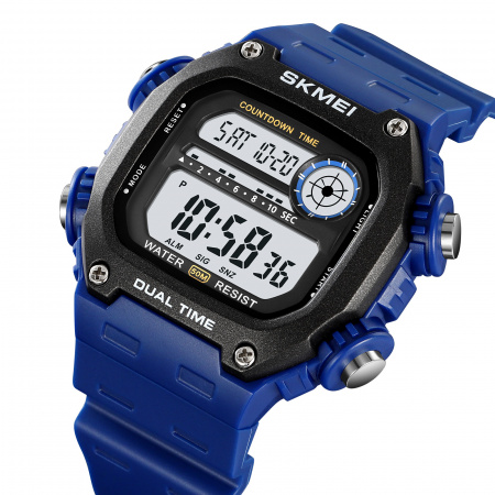 Часы наручные Skmei мужские электронные спортивные 2126blue