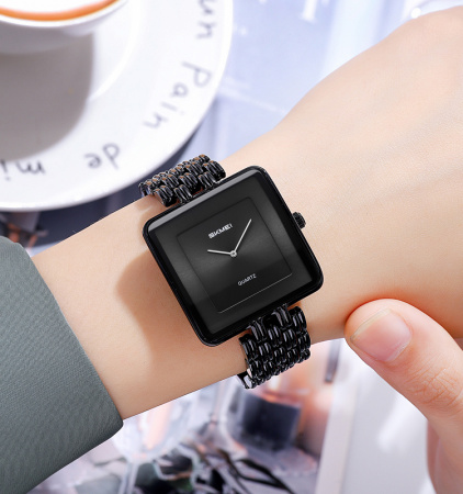 Часы наручные Skmei женские кварцевые 2372black-black