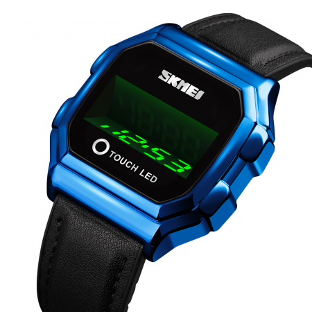Часы наручные Skmei электронные 1650blue ремень
