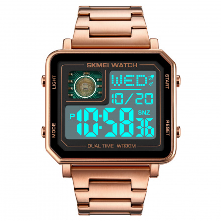 Часы наручные Skmei мужские электронные 2033rose-gold