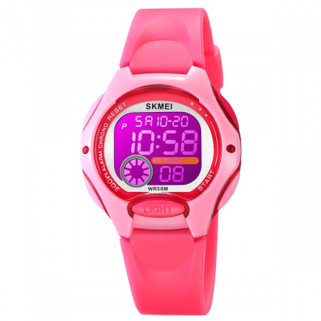 Часы наручные Skmei детские электронные спортивные 2129pink