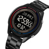 Часы наручные Skmei мужские электронные спортивные 2412black-steel