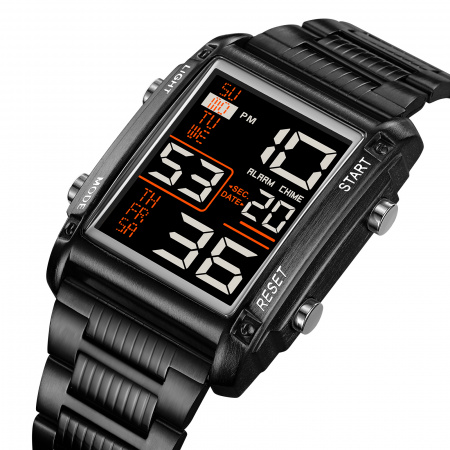 Часы наручные Skmei мужские электронные 2206black-black